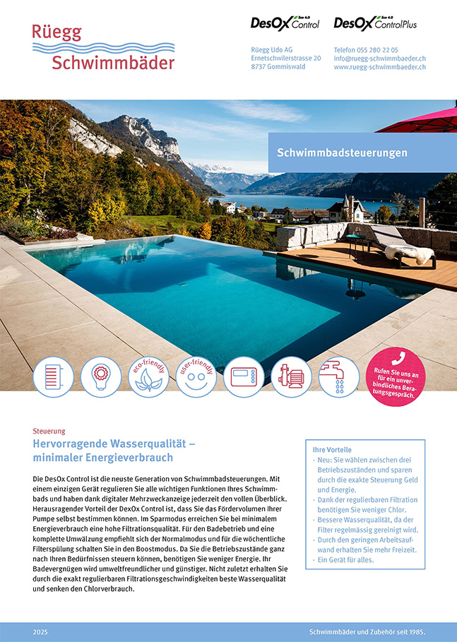 Preisliste DesOx Control Steuerungen